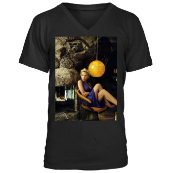 Scarlett Johansson Men's V-Neck T-Shirt