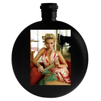 Scarlett Johansson Round Flask