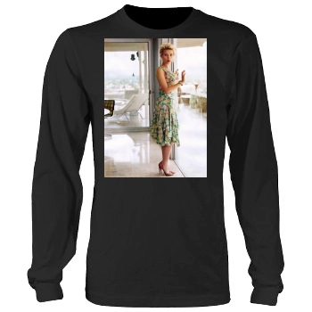 Scarlett Johansson Men's Heavy Long Sleeve TShirt