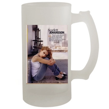 Scarlett Johansson 16oz Frosted Beer Stein