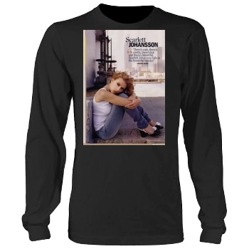 Scarlett Johansson Men's Heavy Long Sleeve TShirt