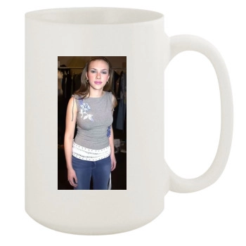 Scarlett Johansson 15oz White Mug