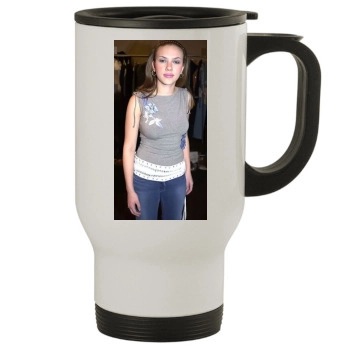 Scarlett Johansson Stainless Steel Travel Mug