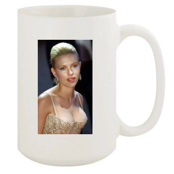 Scarlett Johansson 15oz White Mug