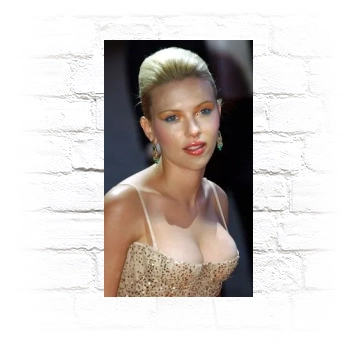 Scarlett Johansson Metal Wall Art