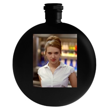 Scarlett Johansson Round Flask