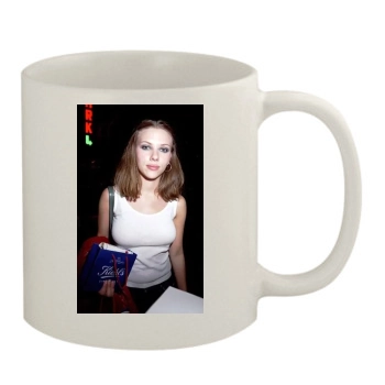 Scarlett Johansson 11oz White Mug