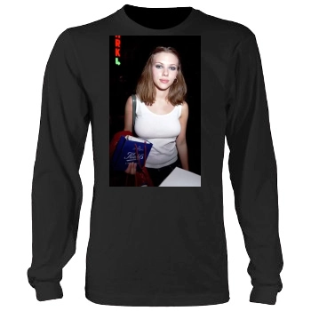 Scarlett Johansson Men's Heavy Long Sleeve TShirt