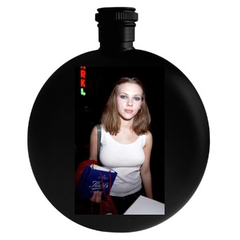 Scarlett Johansson Round Flask