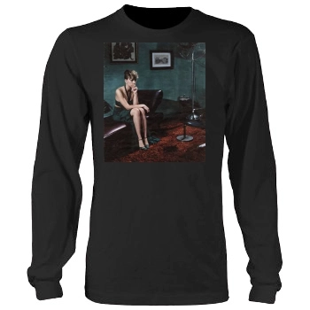 Scarlett Johansson Men's Heavy Long Sleeve TShirt