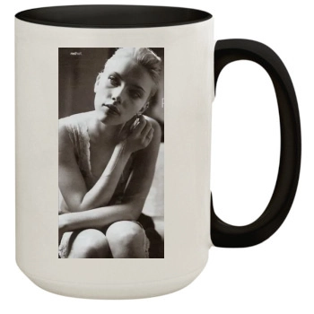 Scarlett Johansson 15oz Colored Inner & Handle Mug