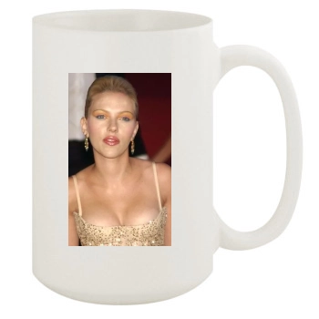 Scarlett Johansson 15oz White Mug