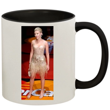 Scarlett Johansson 11oz Colored Inner & Handle Mug