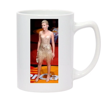 Scarlett Johansson 14oz White Statesman Mug