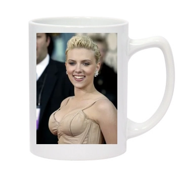 Scarlett Johansson 14oz White Statesman Mug