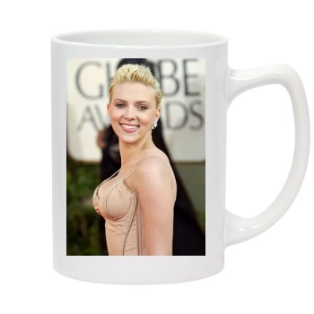 Scarlett Johansson 14oz White Statesman Mug