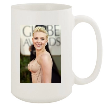 Scarlett Johansson 15oz White Mug