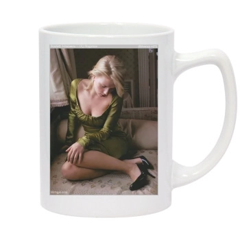 Scarlett Johansson 14oz White Statesman Mug