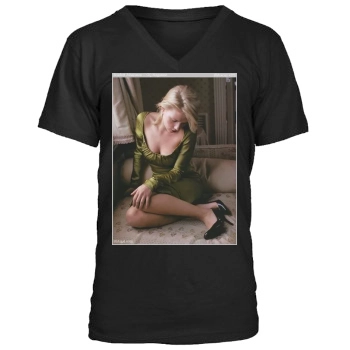 Scarlett Johansson Men's V-Neck T-Shirt