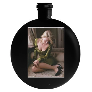 Scarlett Johansson Round Flask