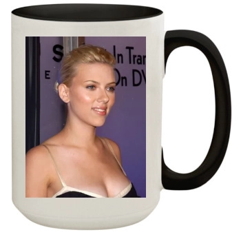 Scarlett Johansson 15oz Colored Inner & Handle Mug