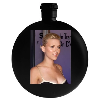 Scarlett Johansson Round Flask