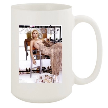 Scarlett Johansson 15oz White Mug