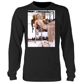 Scarlett Johansson Men's Heavy Long Sleeve TShirt