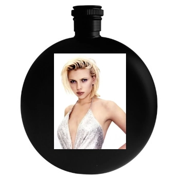 Scarlett Johansson Round Flask