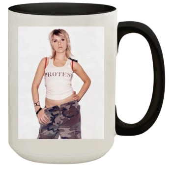 Scarlett Johansson 15oz Colored Inner & Handle Mug