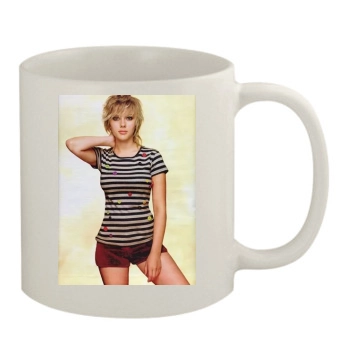 Scarlett Johansson 11oz White Mug