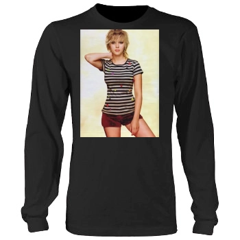 Scarlett Johansson Men's Heavy Long Sleeve TShirt