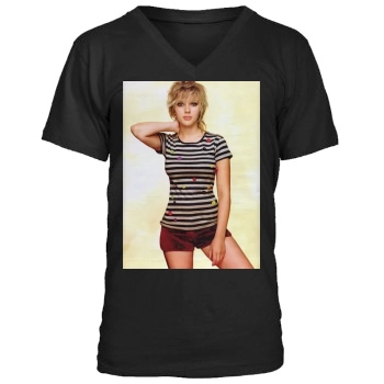 Scarlett Johansson Men's V-Neck T-Shirt