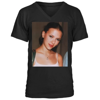 Scarlett Johansson Men's V-Neck T-Shirt