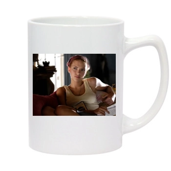 Scarlett Johansson 14oz White Statesman Mug