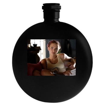 Scarlett Johansson Round Flask