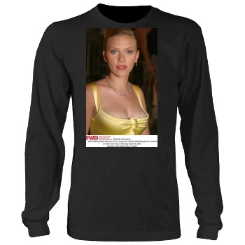 Scarlett Johansson Men's Heavy Long Sleeve TShirt