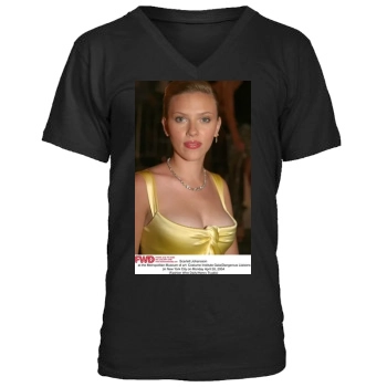 Scarlett Johansson Men's V-Neck T-Shirt