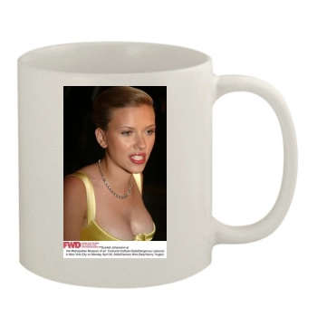 Scarlett Johansson 11oz White Mug