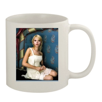 Scarlett Johansson 11oz White Mug