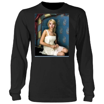 Scarlett Johansson Men's Heavy Long Sleeve TShirt