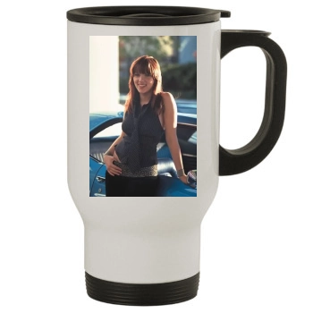 Scarlett Johansson Stainless Steel Travel Mug