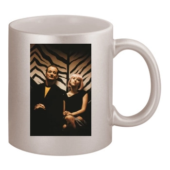 Scarlett Johansson 11oz Metallic Silver Mug