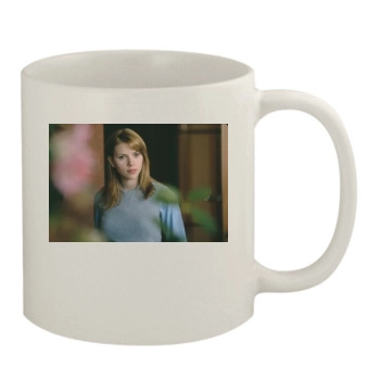 Scarlett Johansson 11oz White Mug