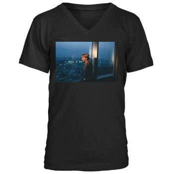 Scarlett Johansson Men's V-Neck T-Shirt