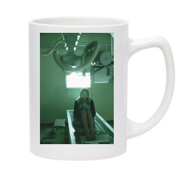 Scarlett Johansson 14oz White Statesman Mug