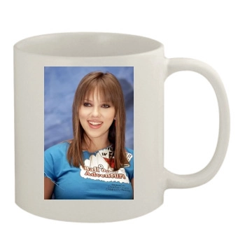 Scarlett Johansson 11oz White Mug