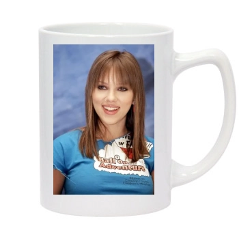 Scarlett Johansson 14oz White Statesman Mug