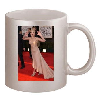 Scarlett Johansson 11oz Metallic Silver Mug