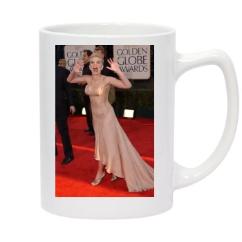 Scarlett Johansson 14oz White Statesman Mug